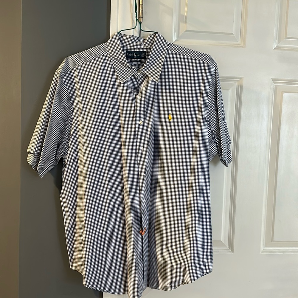 Ralph Lauren men’s short sleeve dress shirt